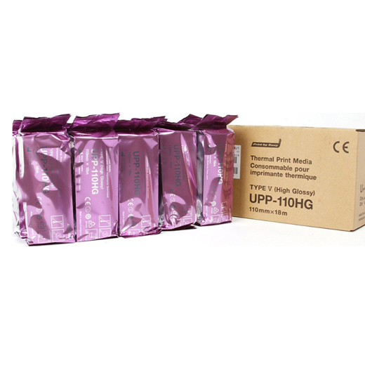 Высокоглянцевый рулон ультразвуковой термобумаги 110HG